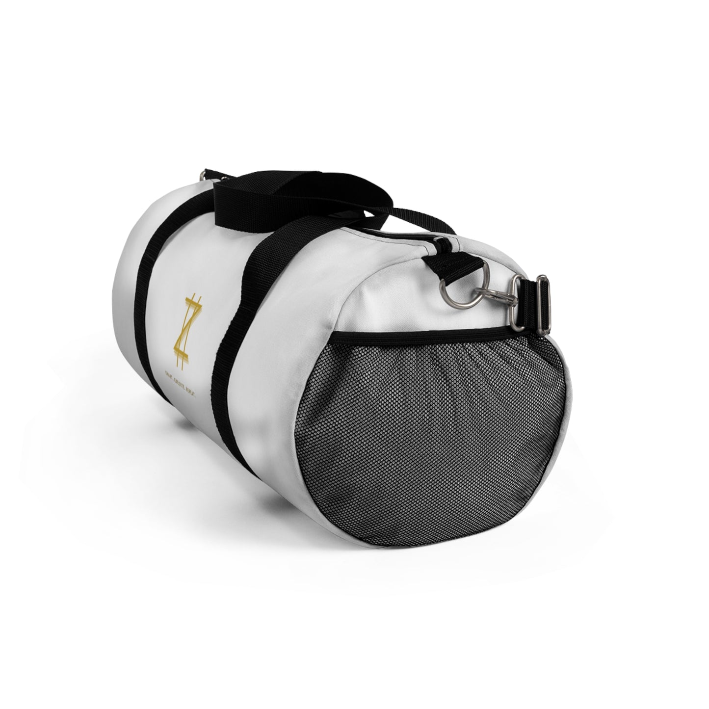 Duffel bag - White & Gold