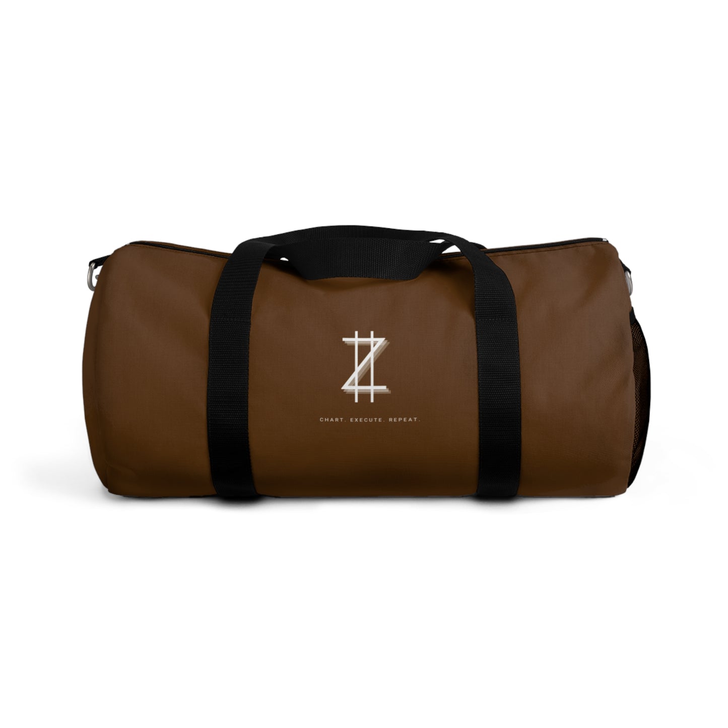 Duffel bag - Brown & White