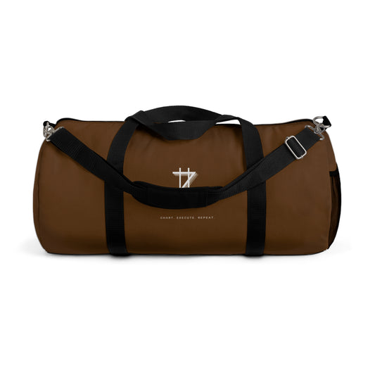 Duffel bag - Brown & White