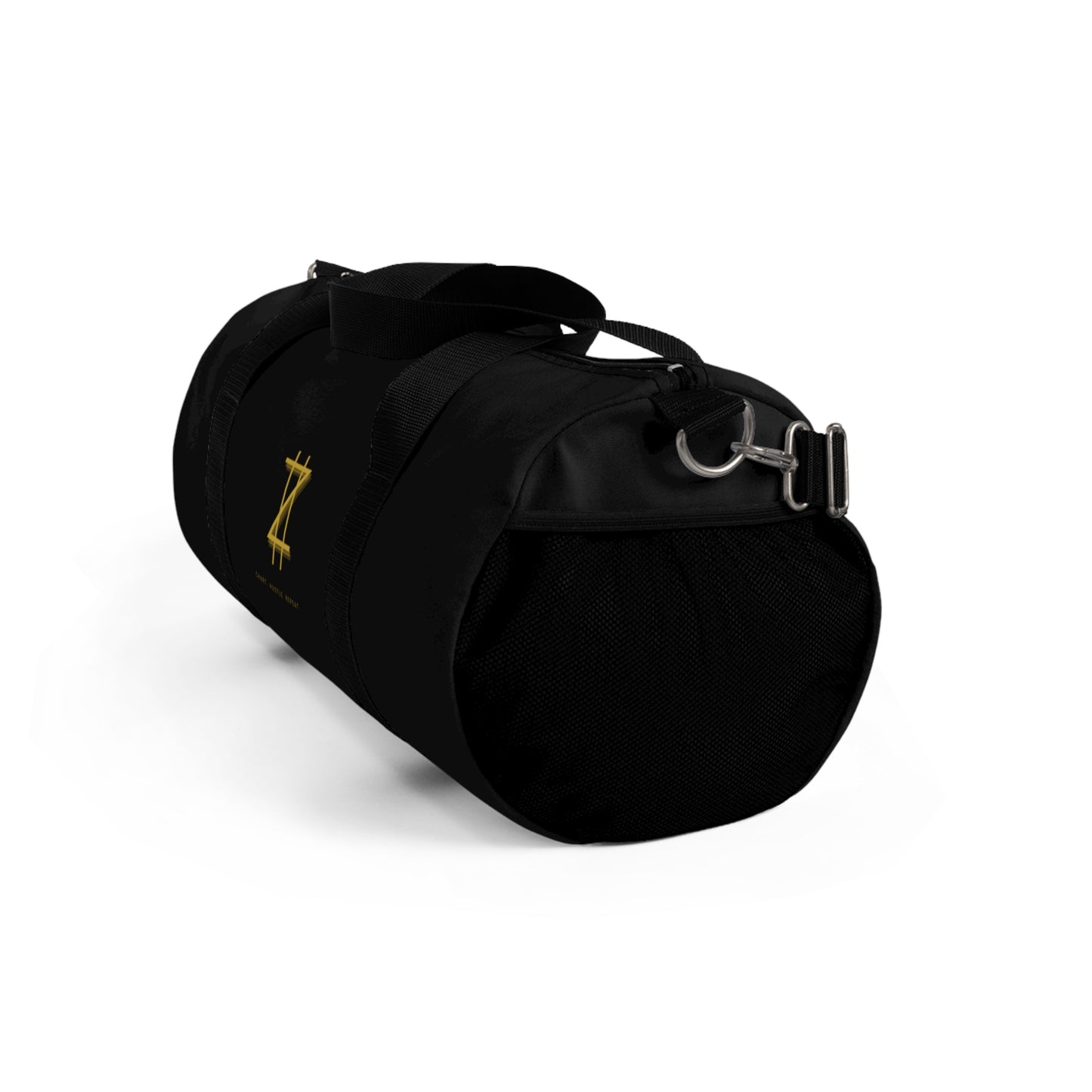 Duffel Bag – Black & Gold
