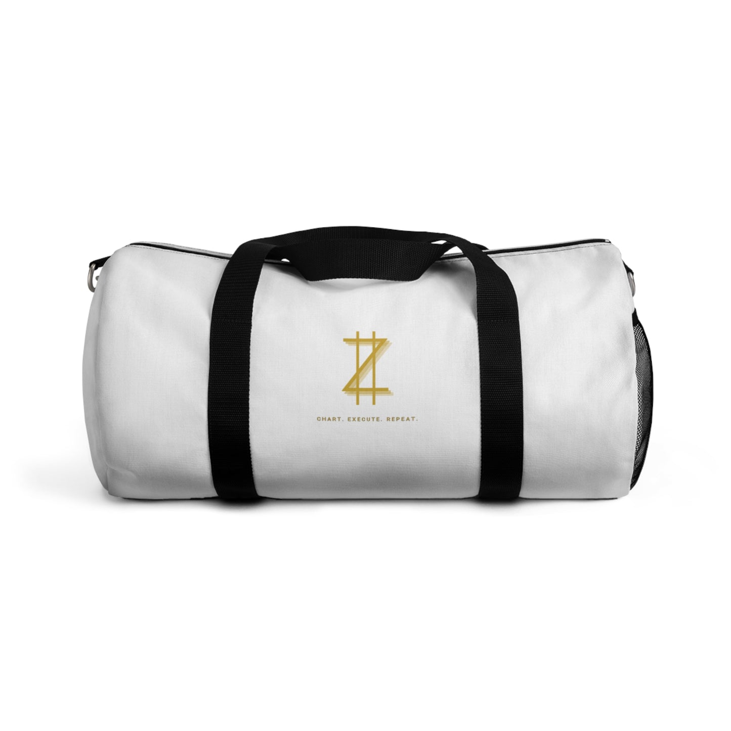 Duffel bag - White & Gold