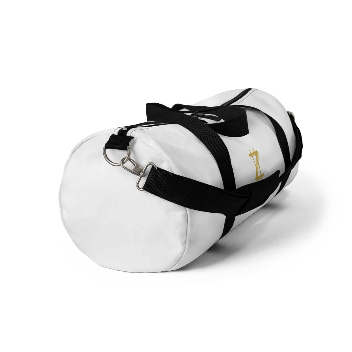 Duffel bag - White & Gold