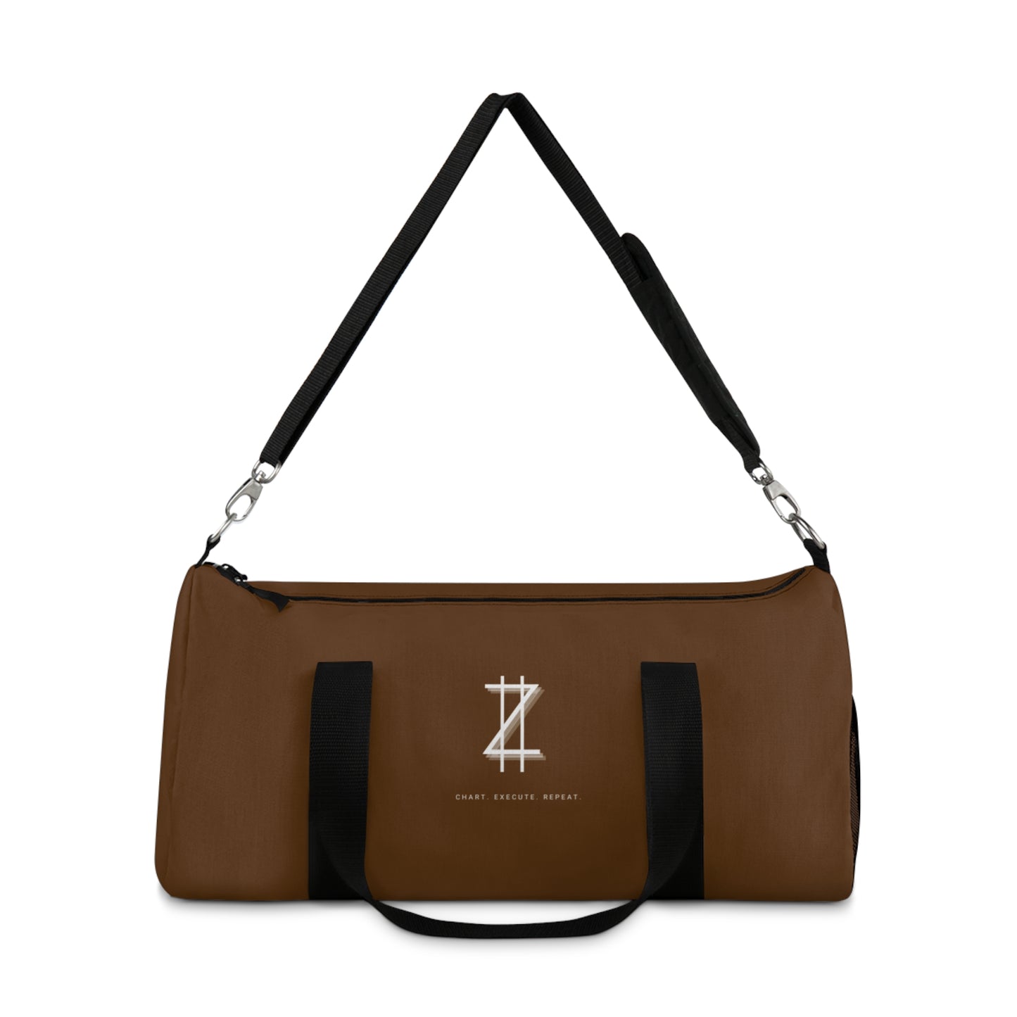Duffel bag - Brown & White