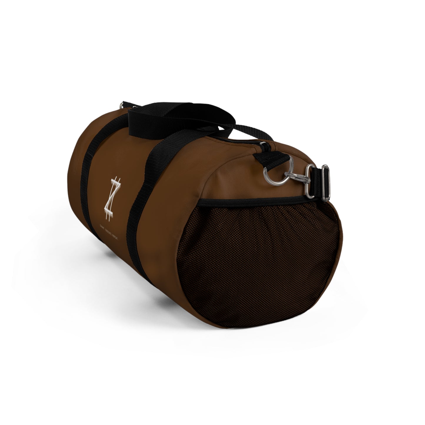 Duffel bag - Brown & White