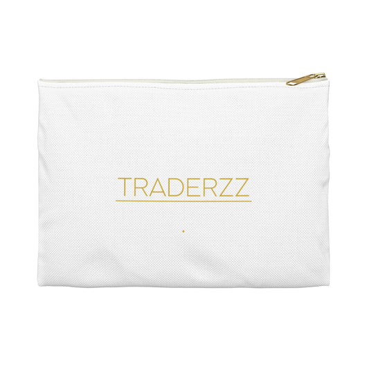 Accessory Pouch - White & Gold