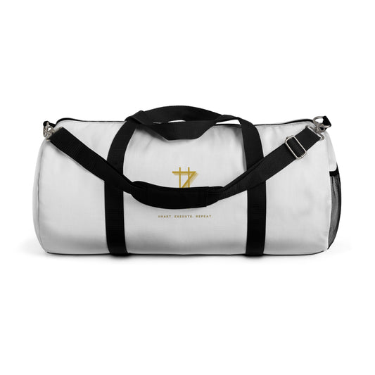Duffel bag - White & Gold