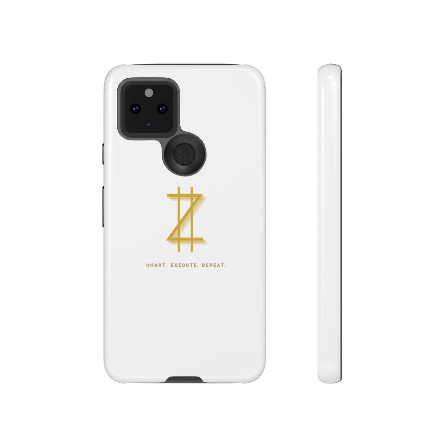 Phone case - White & Gold