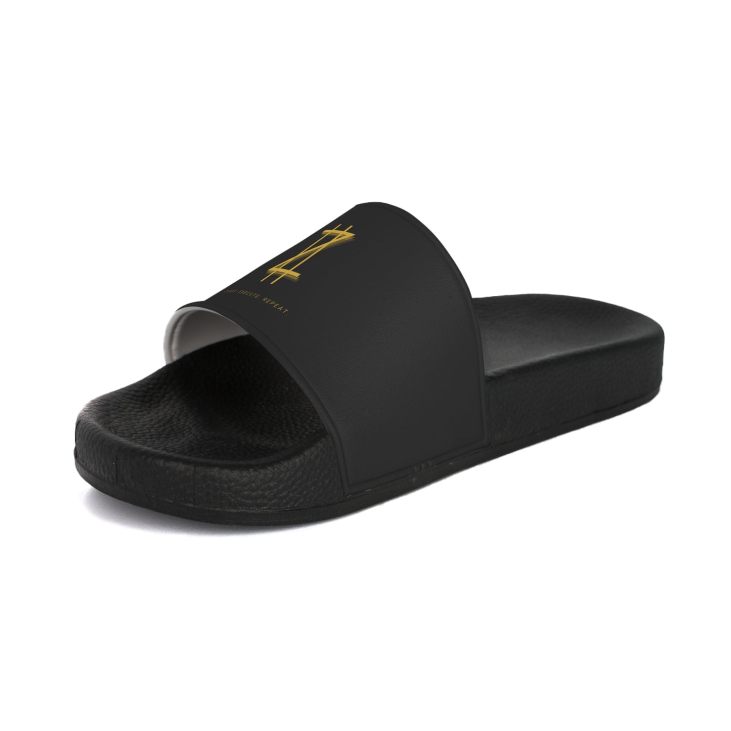 Slippers - Black & Gold