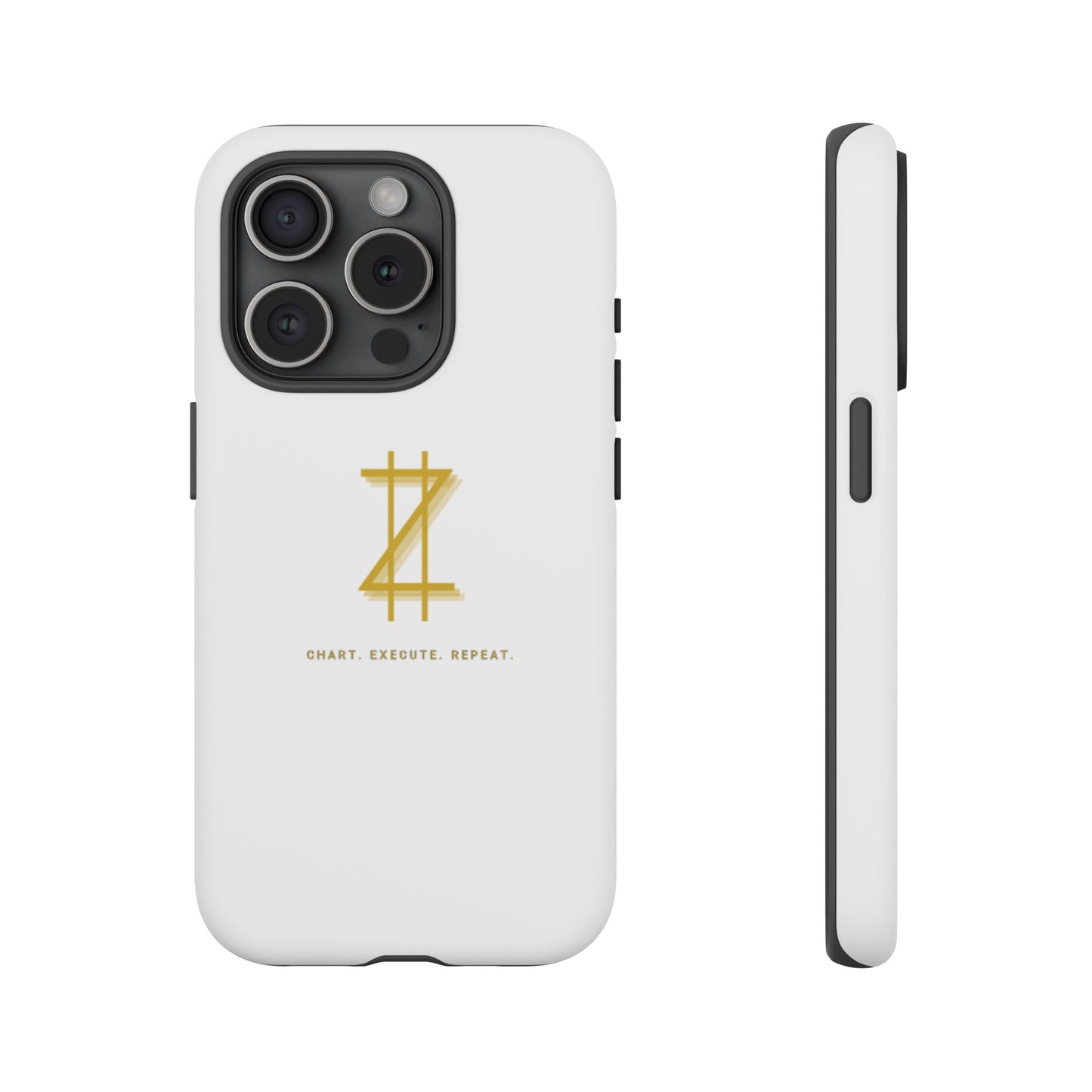 Phone case - White & Gold
