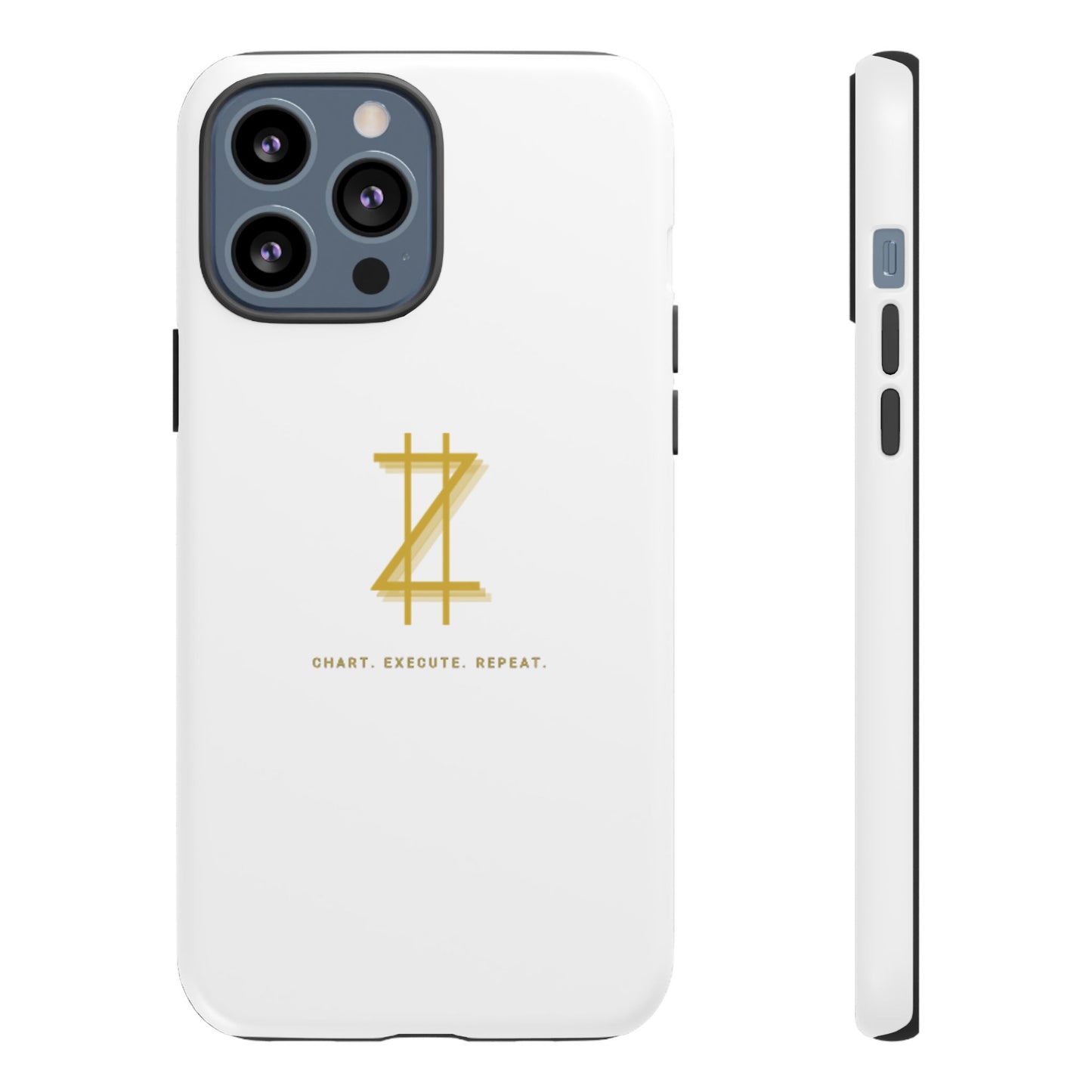 Phone case - White & Gold
