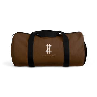 Duffel bag - Brown & White