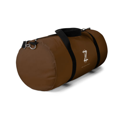 Duffel bag - Brown & White