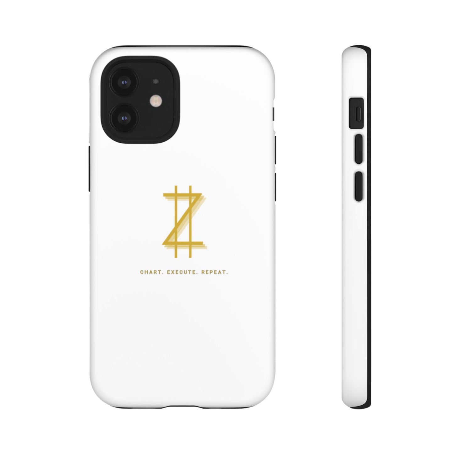 Phone case - White & Gold