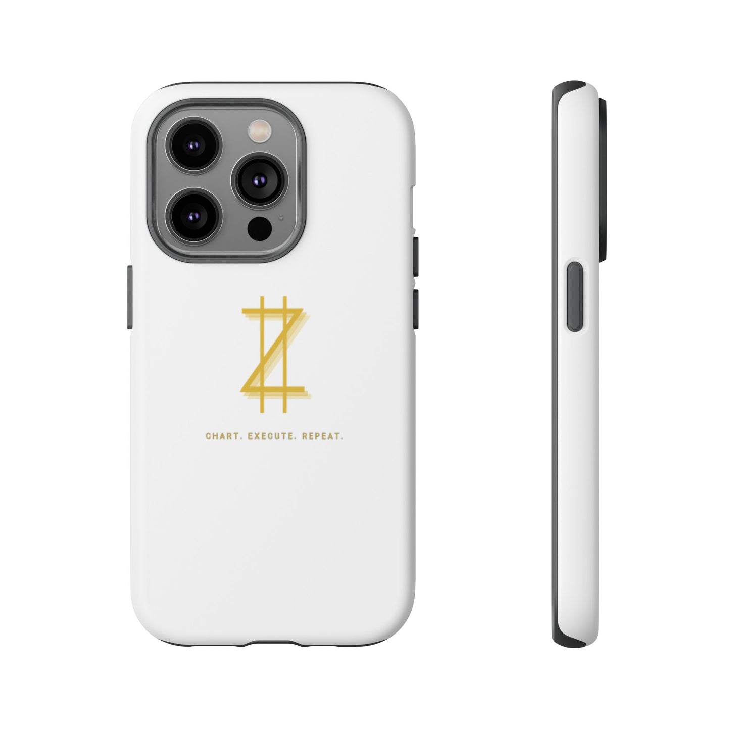 Phone case - White & Gold