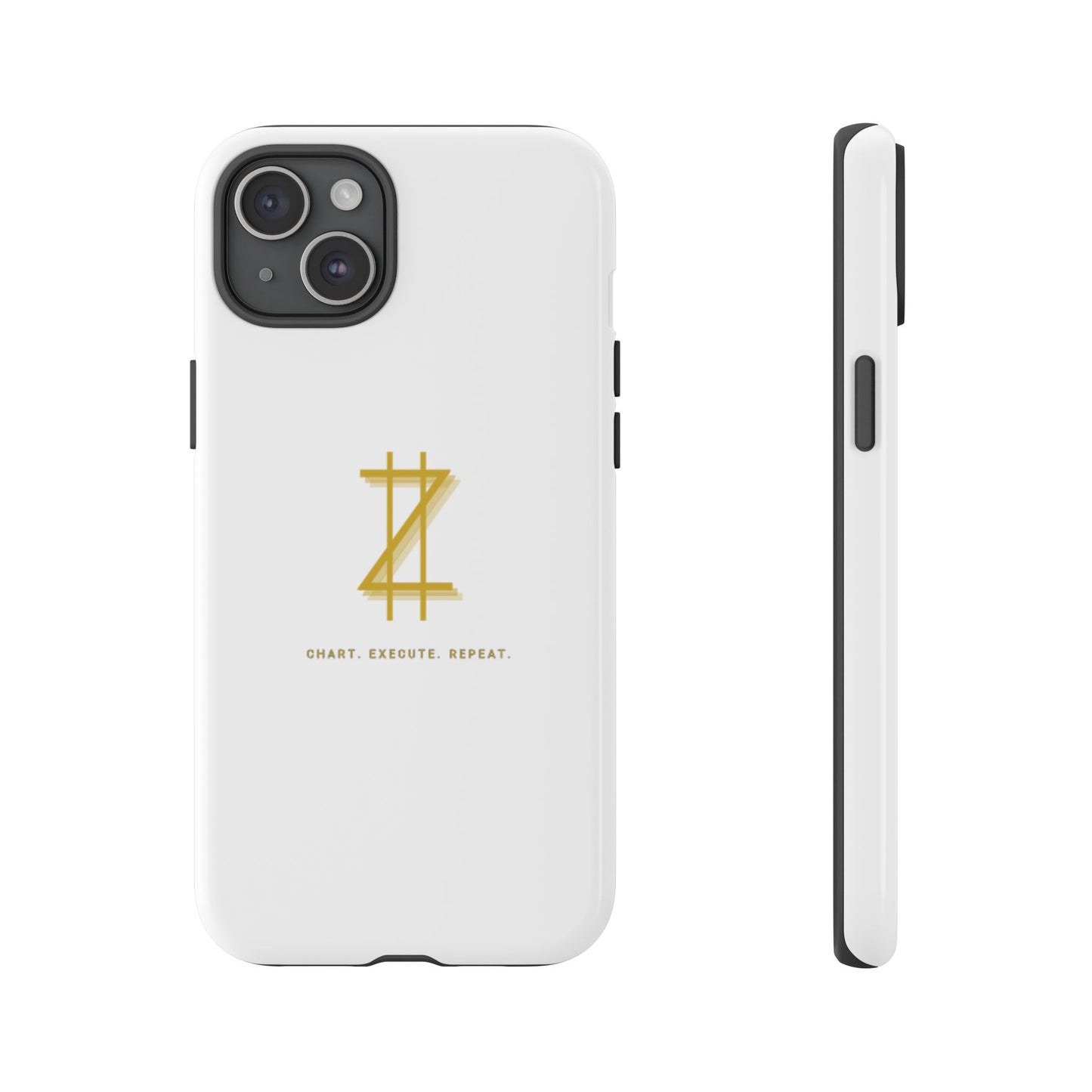 Phone case - White & Gold