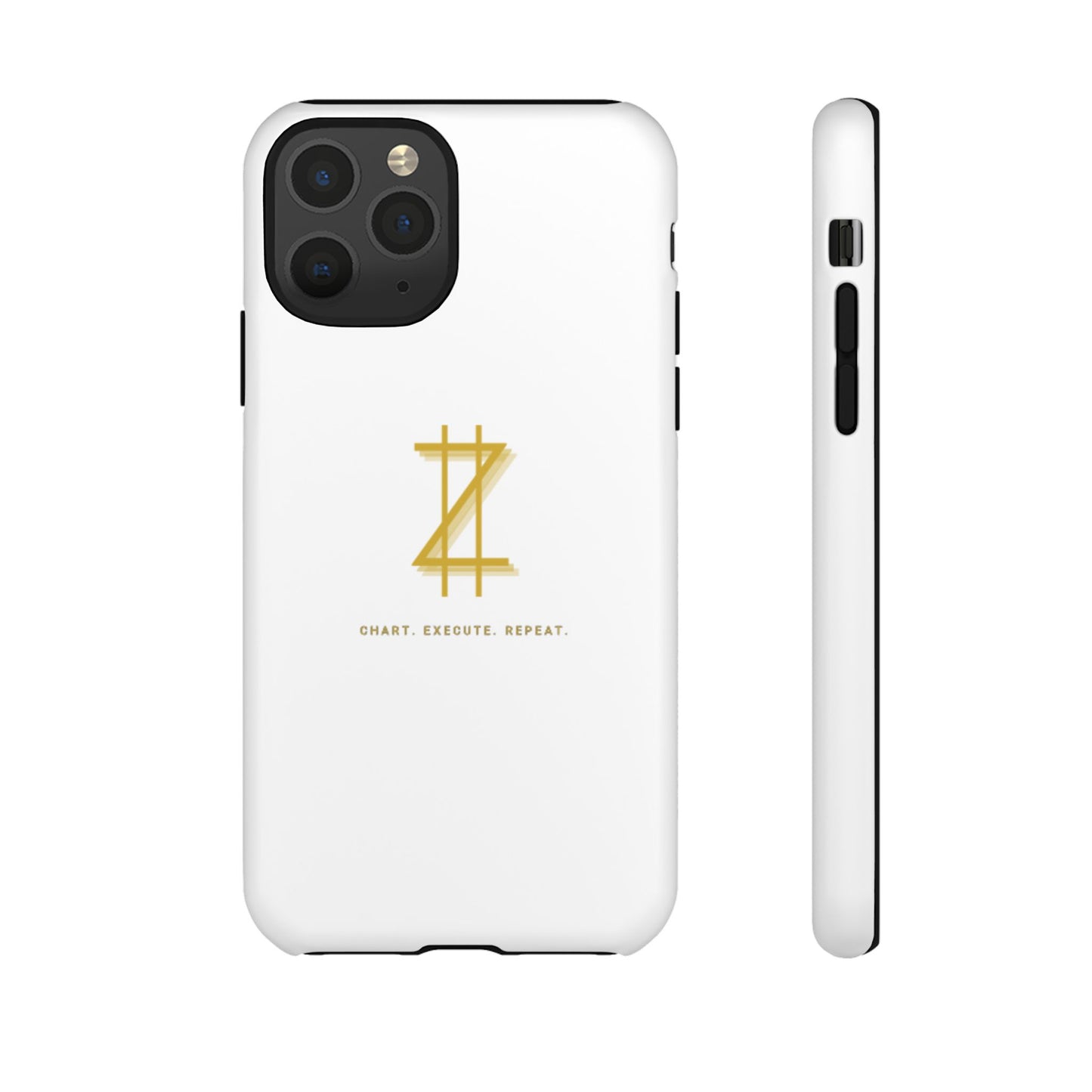 Phone case - White & Gold