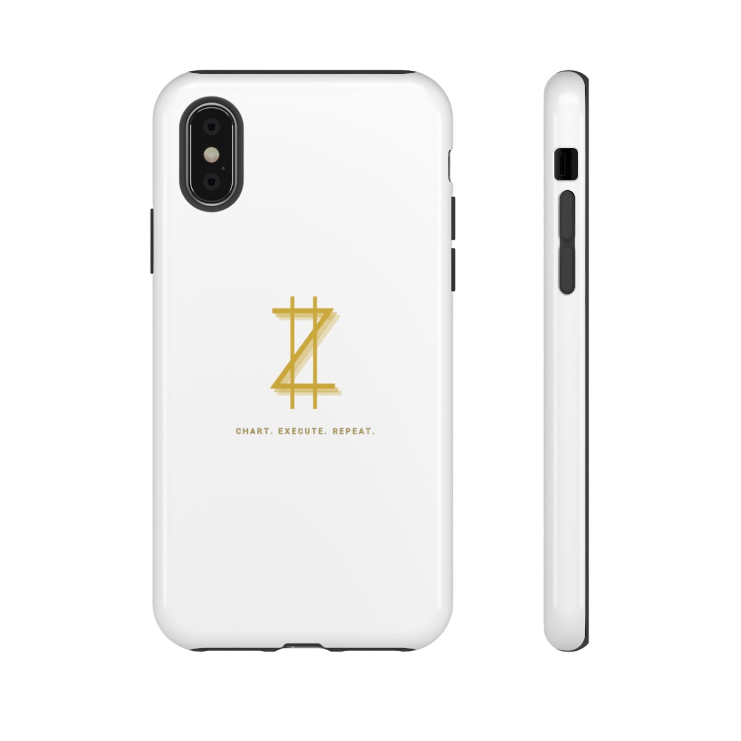 Phone case - White & Gold