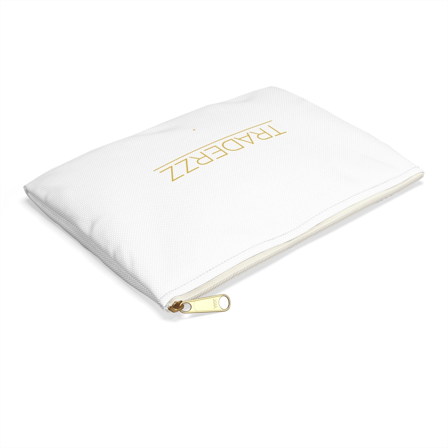 Accessory Pouch - White & Gold