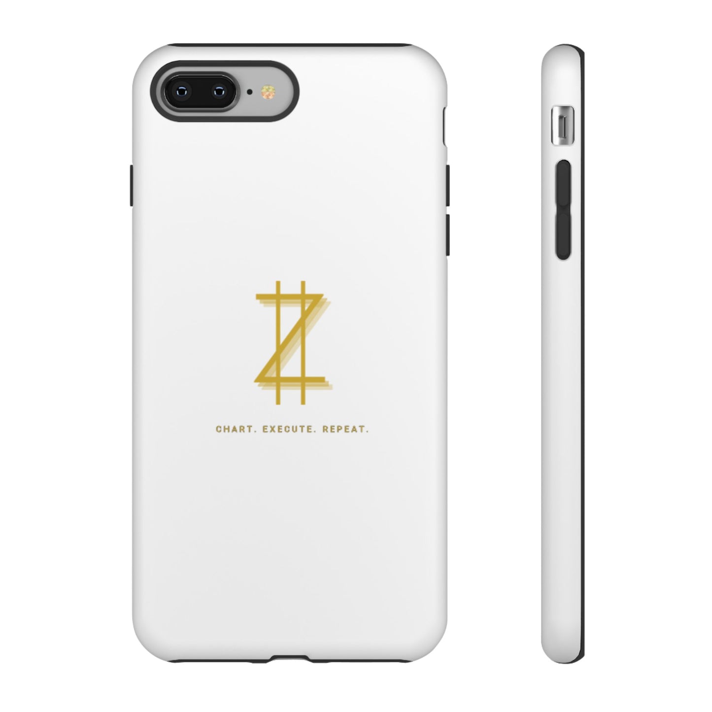 Phone case - White & Gold