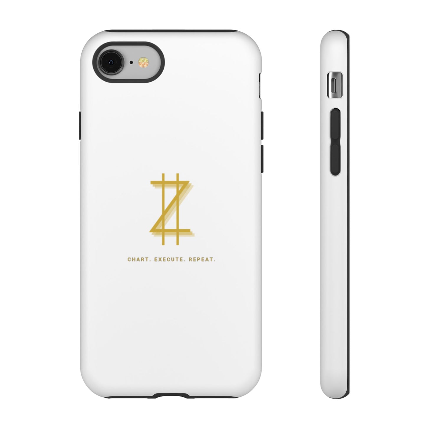 Phone case - White & Gold