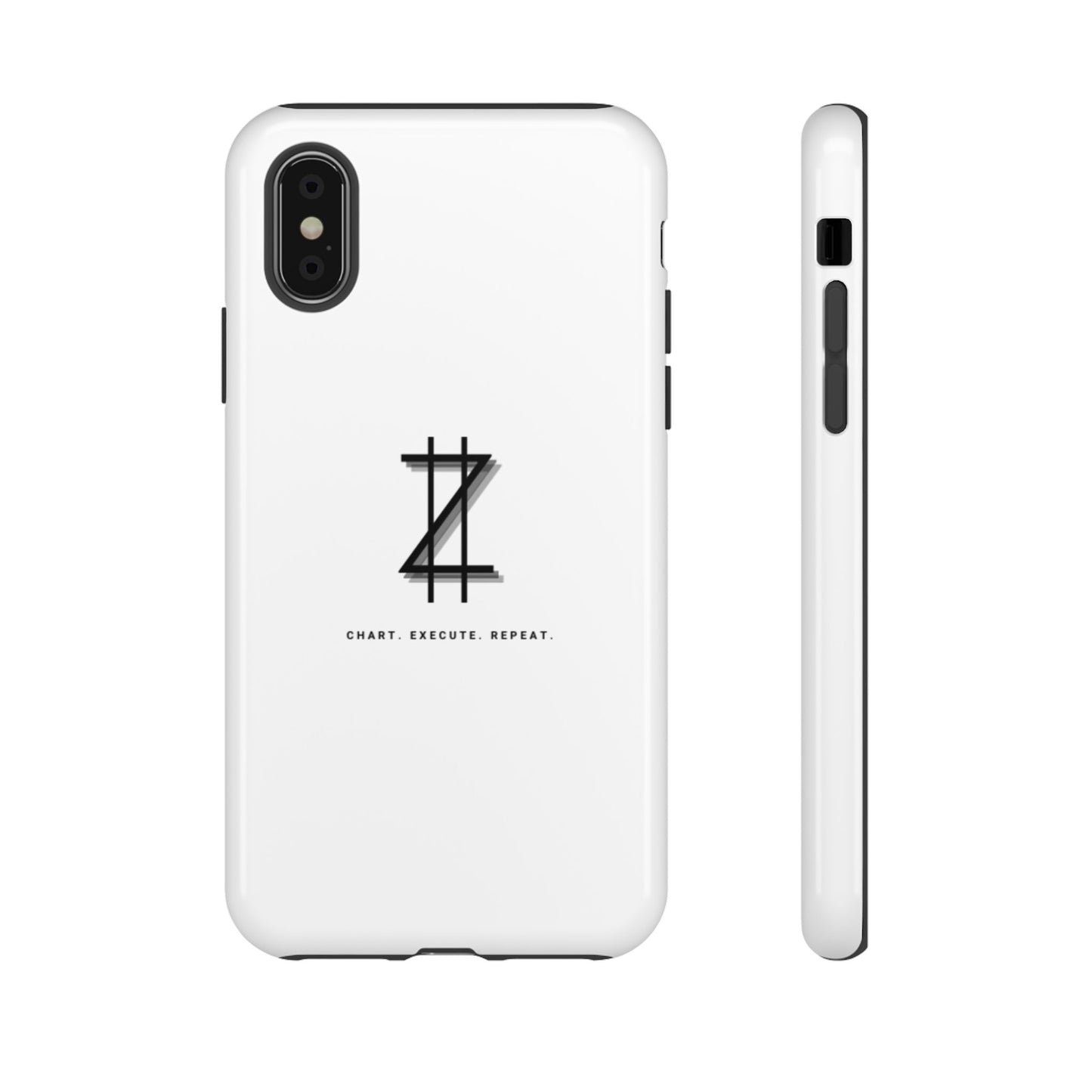 Phone case - White & Black