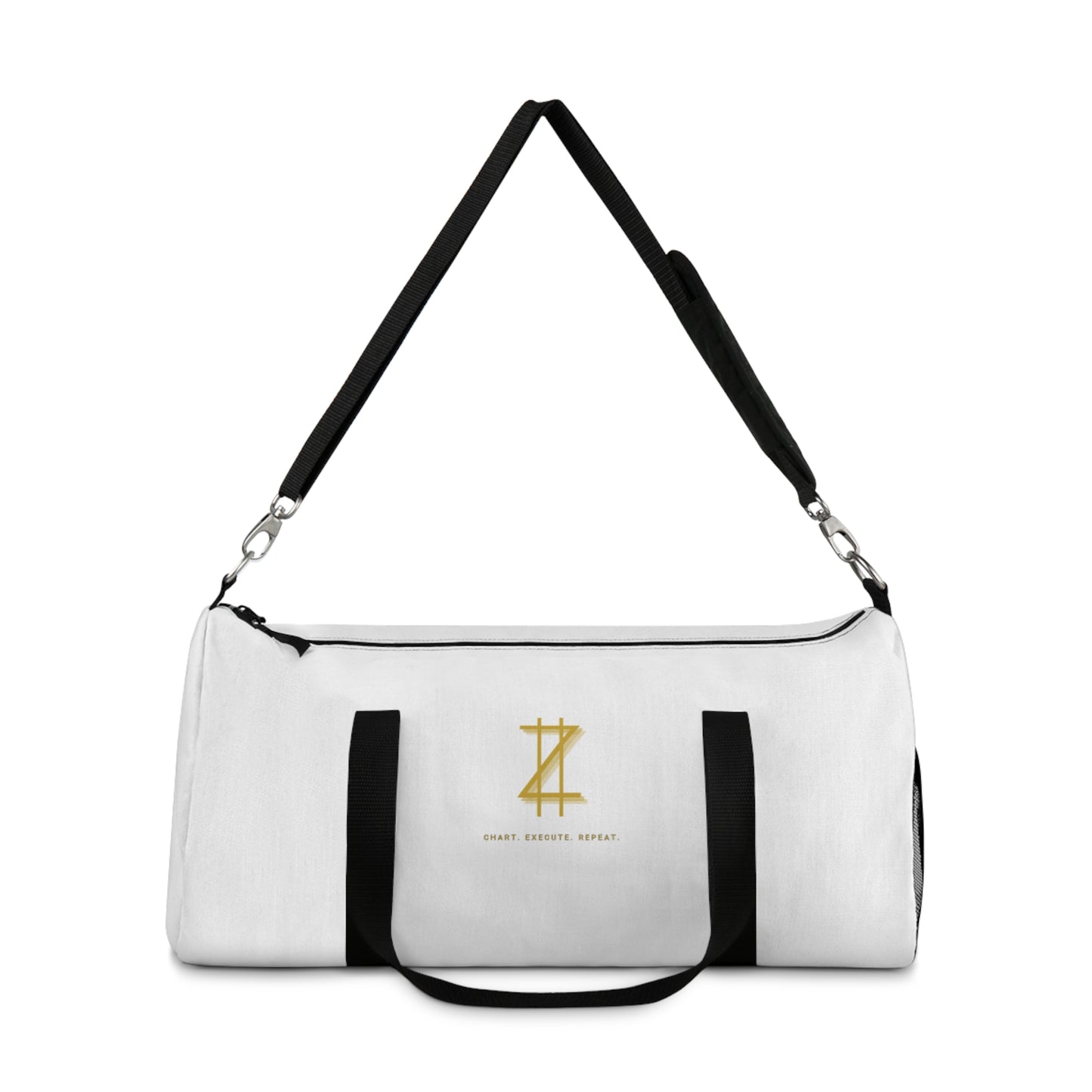 Duffel bag - White & Gold