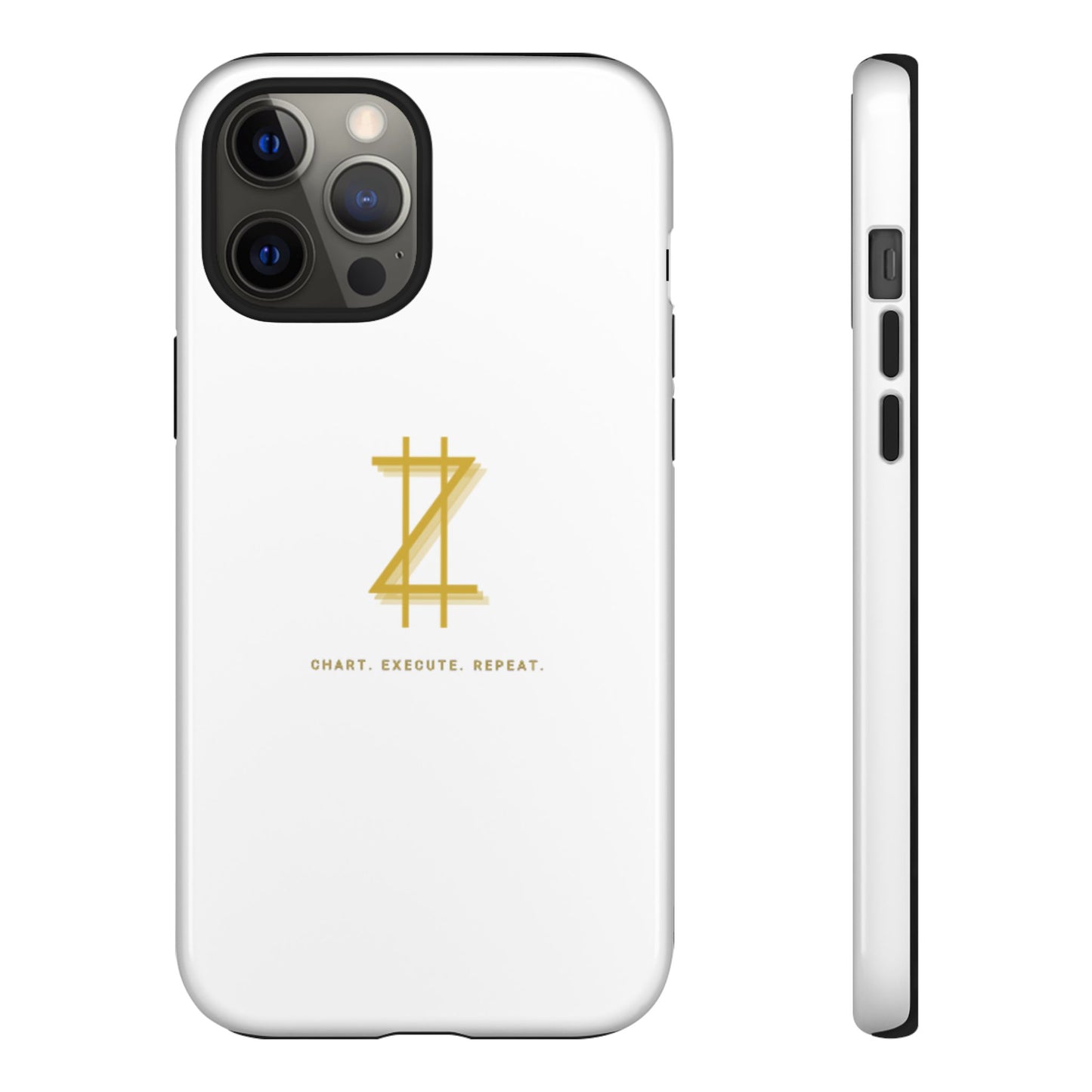 Phone case - White & Gold