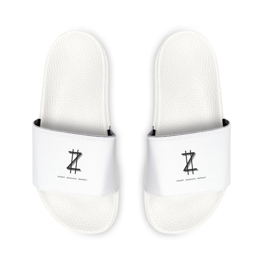 Slippers - White & Black