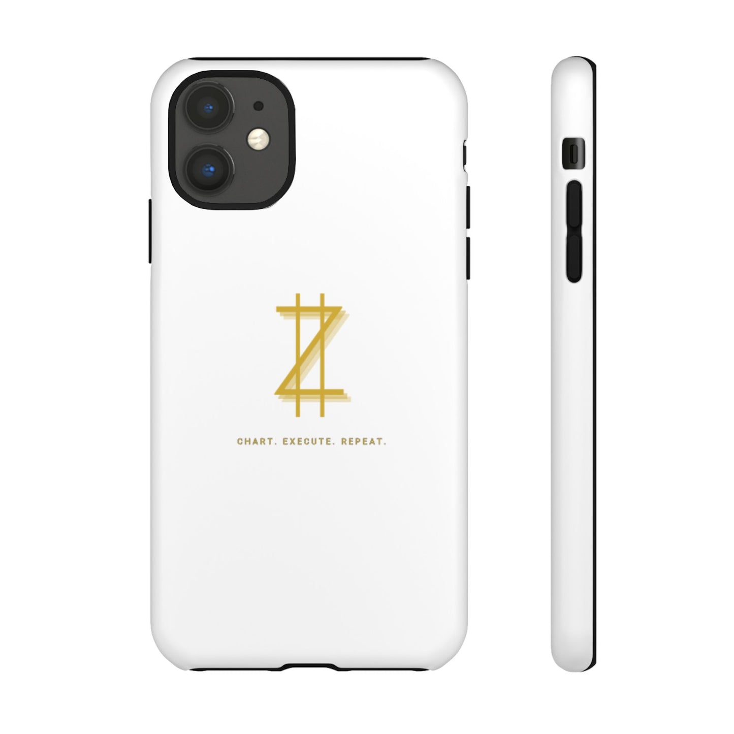 Phone case - White & Gold