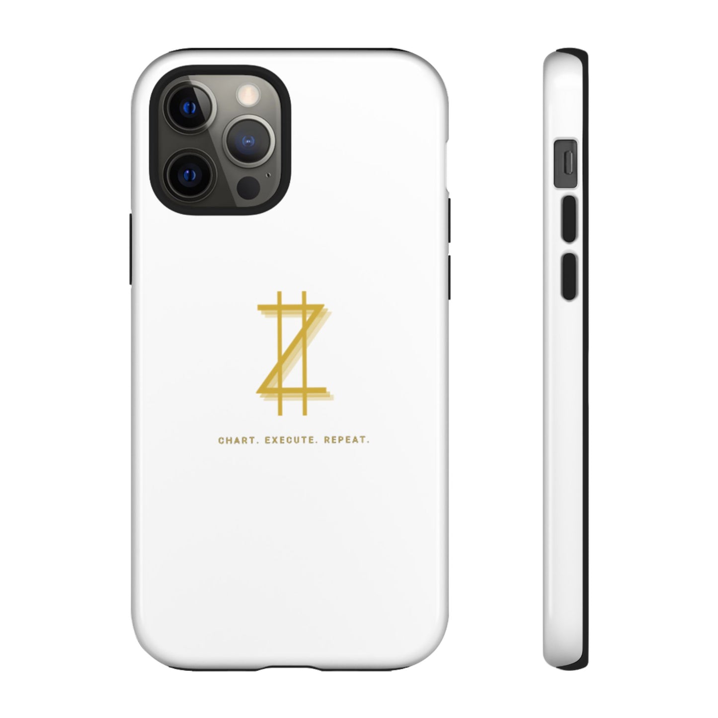 Phone case - White & Gold