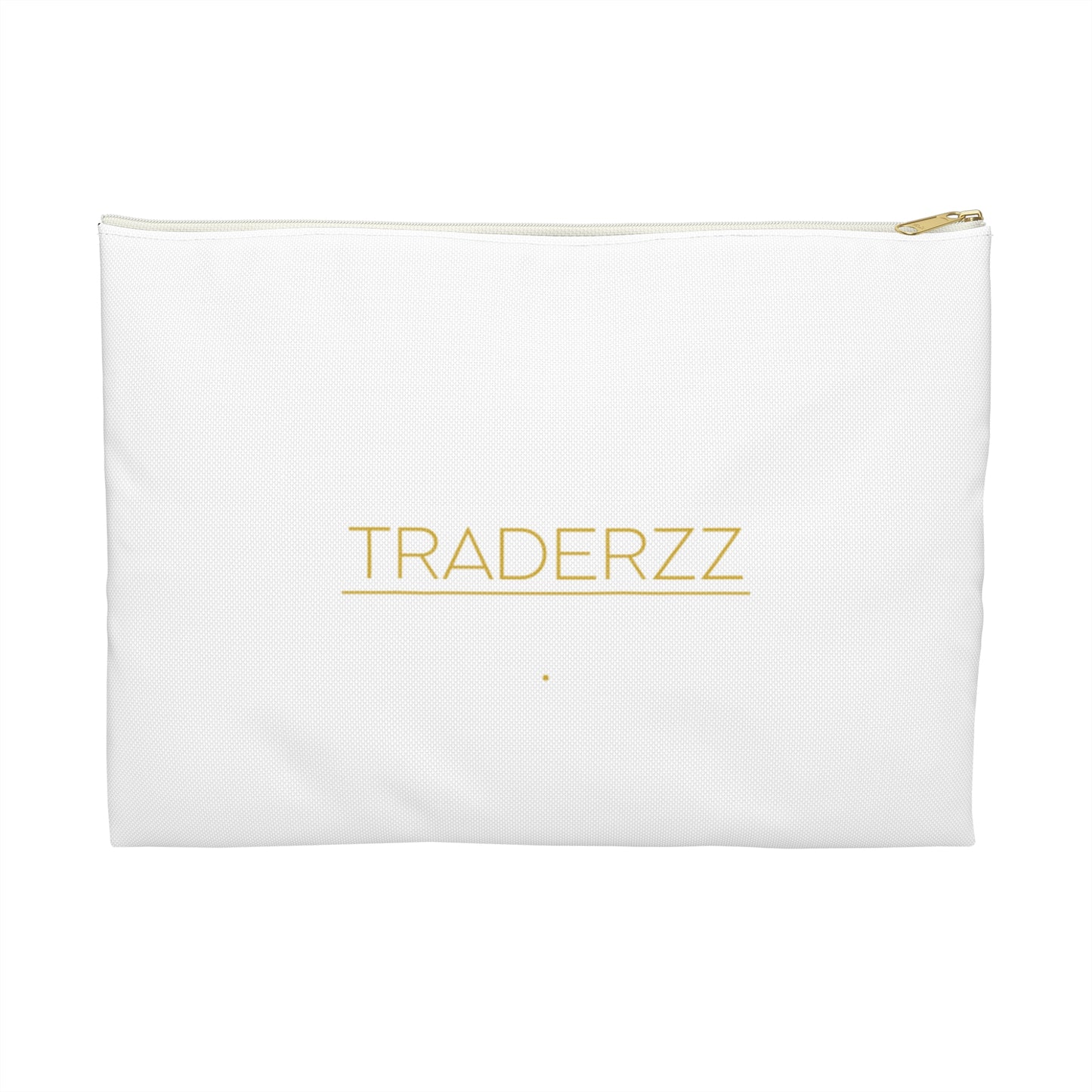 Accessory Pouch - White & Gold