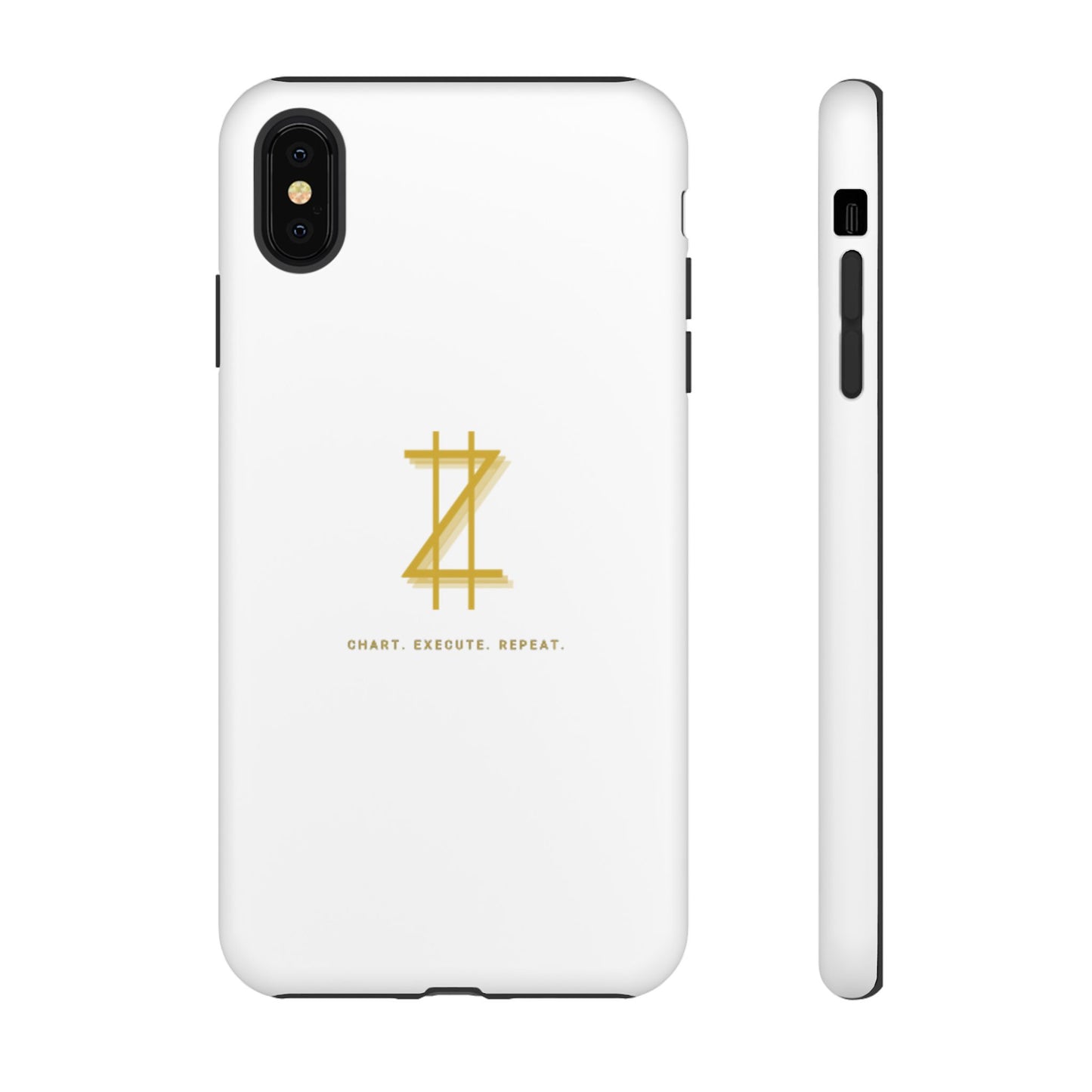 Phone case - White & Gold