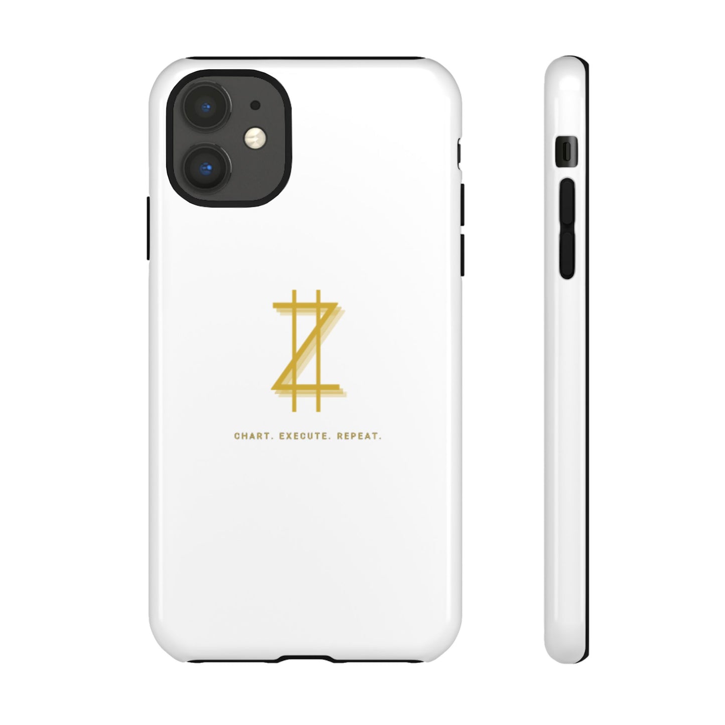Phone case - White & Gold