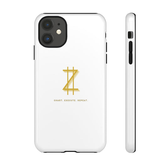 Phone case - White & Gold