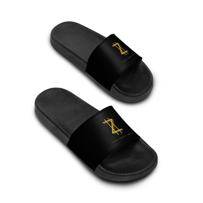 Slippers - Black & Gold