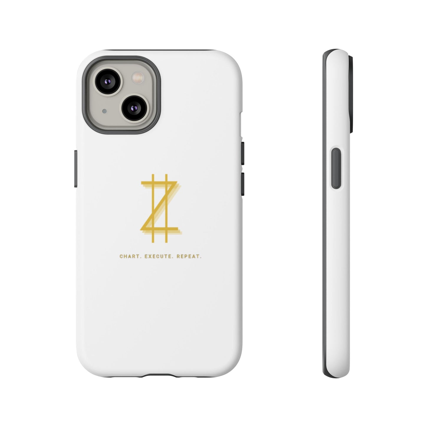 Phone case - White & Gold