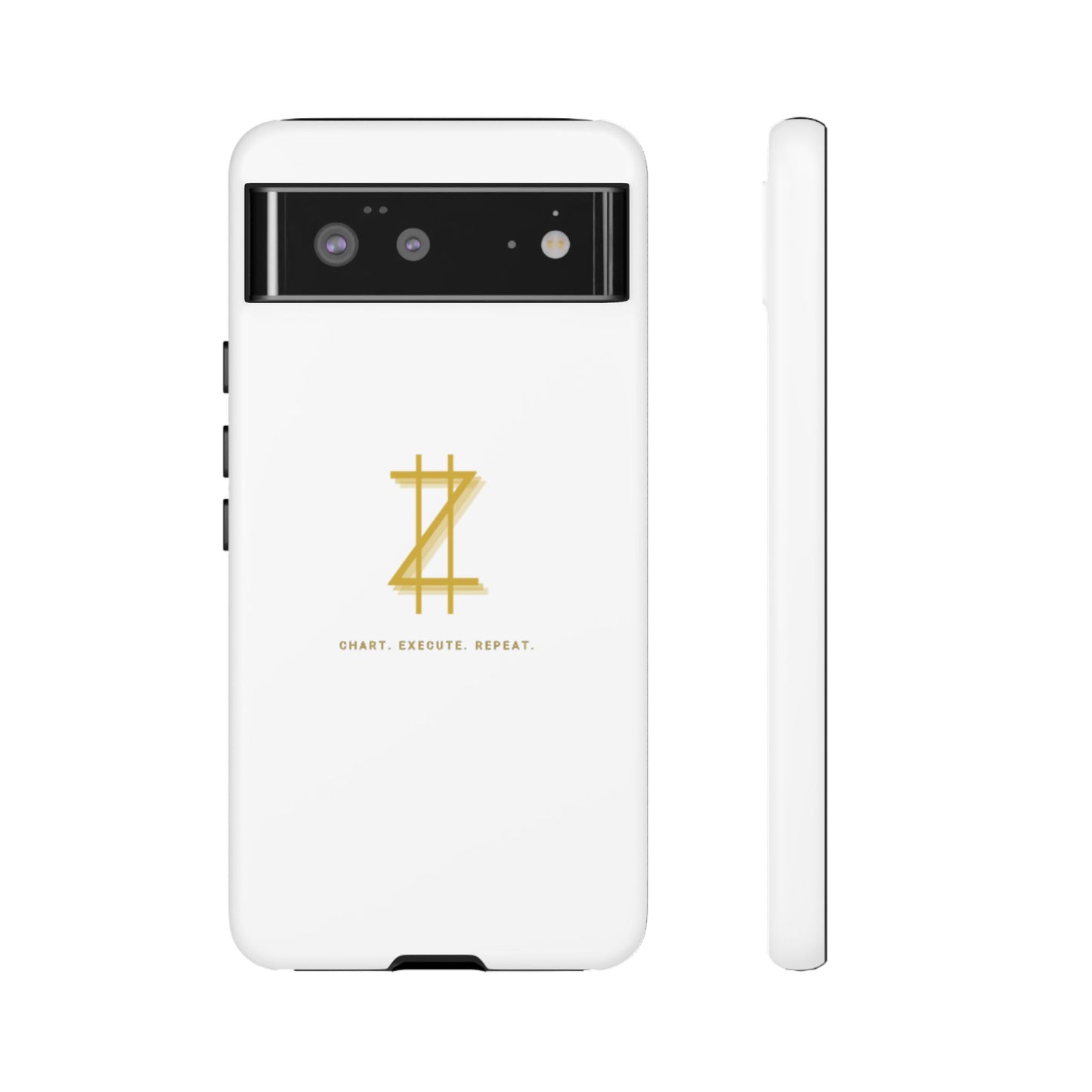 Phone case - White & Gold