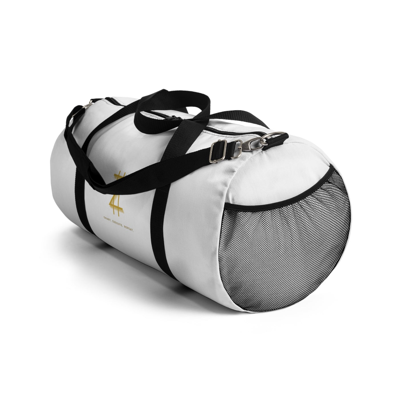 Duffel bag - White & Gold