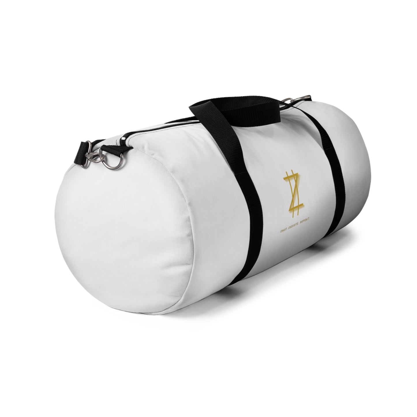 Duffel bag - White & Gold