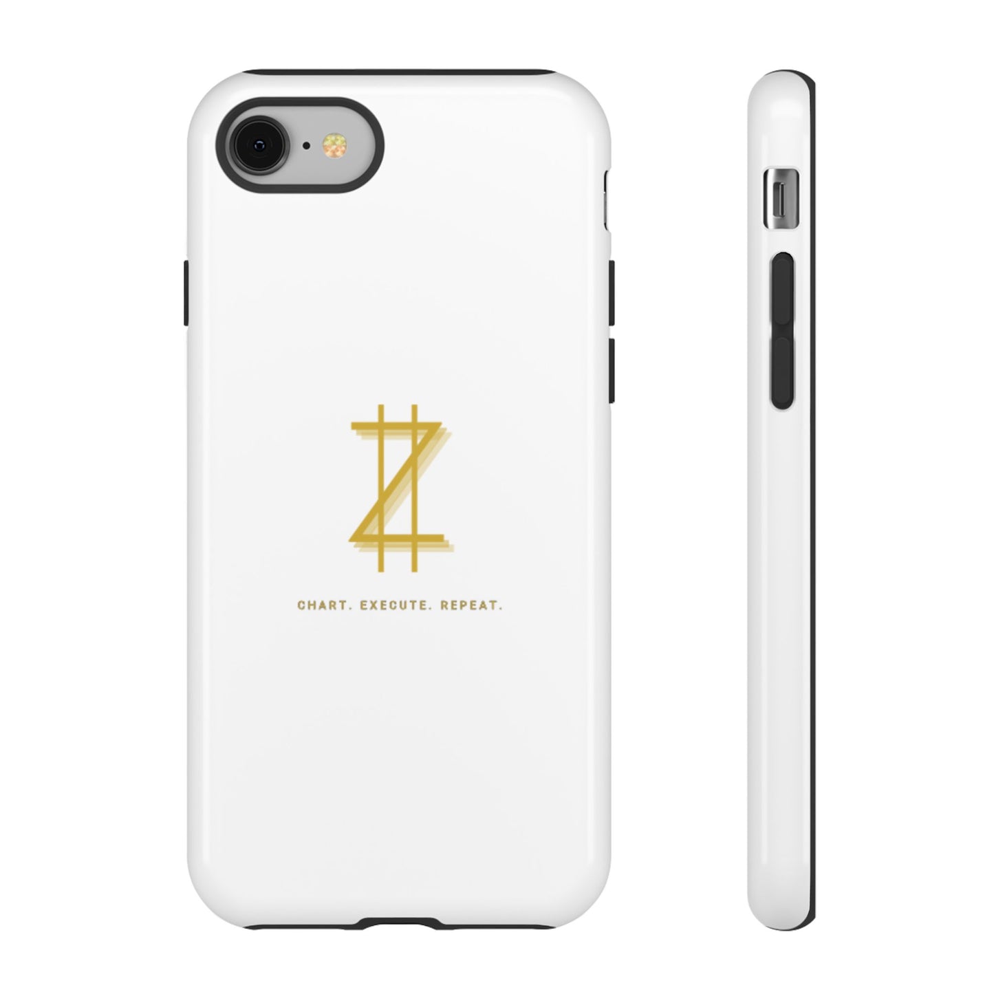 Phone case - White & Gold