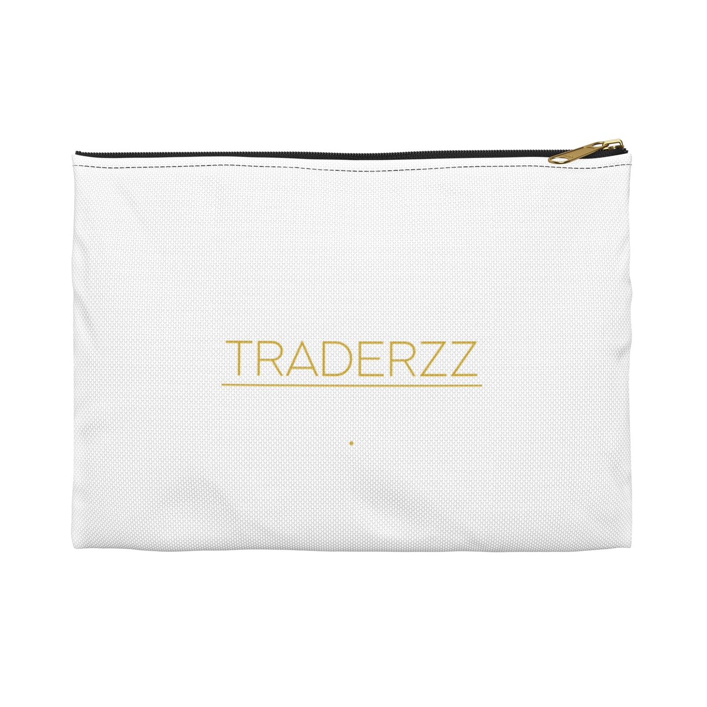 Accessory Pouch - White & Gold