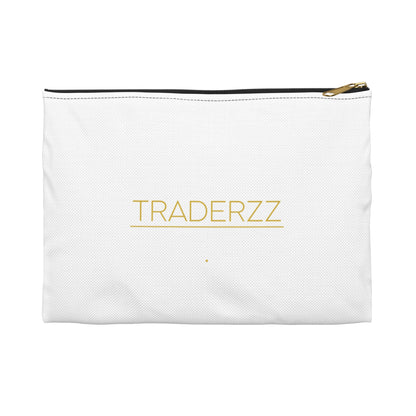 Accessory Pouch - White & Gold