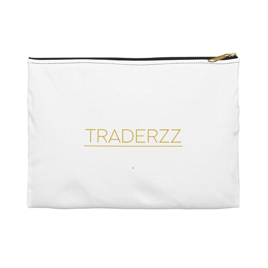 Accessory Pouch - White & Gold