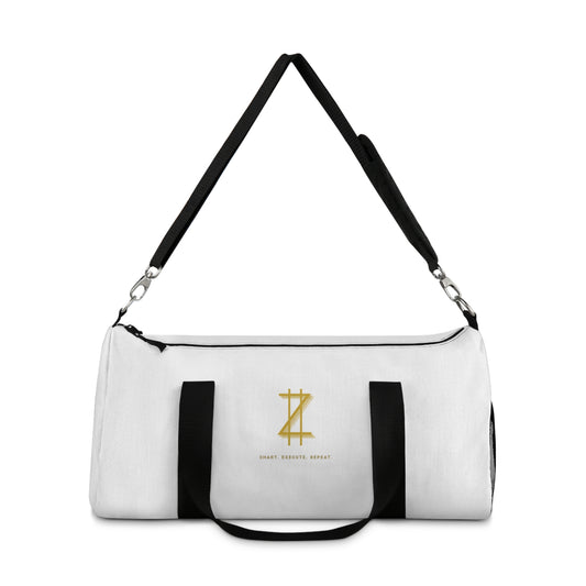 Duffel bag - White & Gold