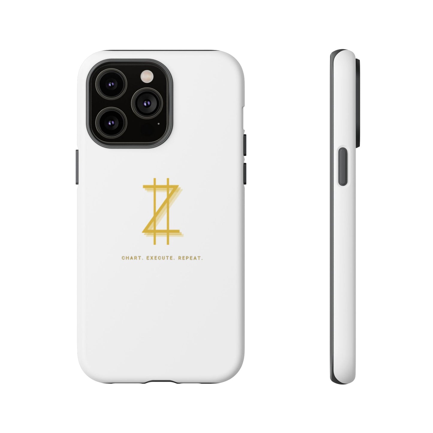 Phone case - White & Gold