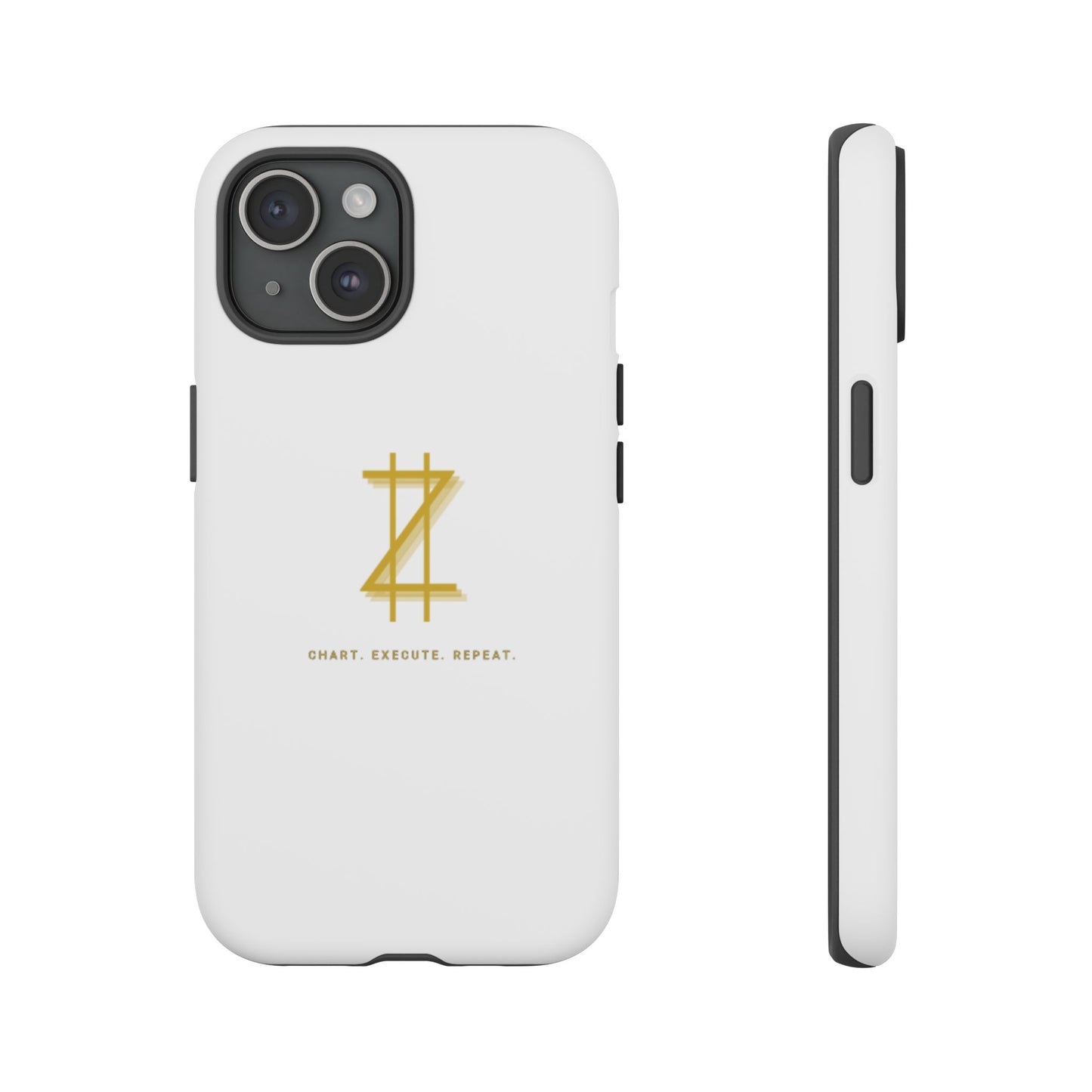 Phone case - White & Gold