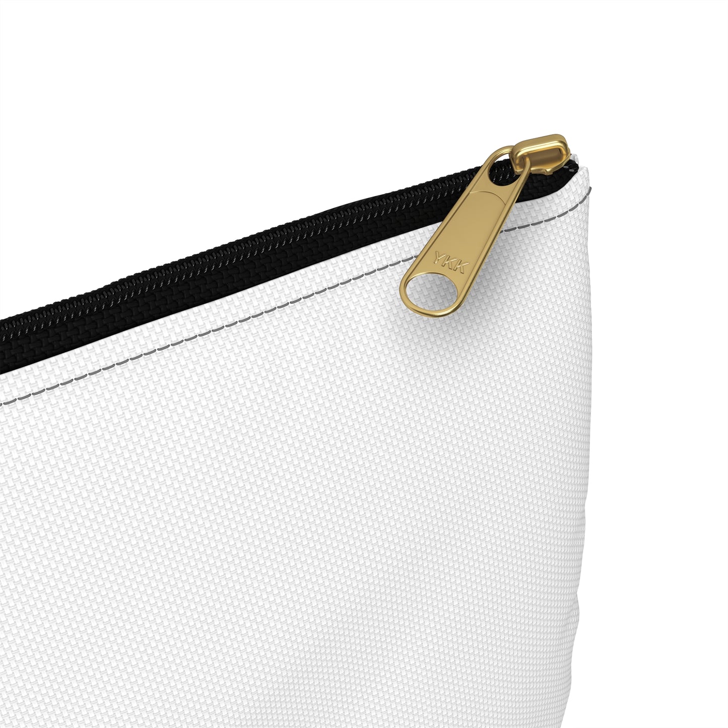Accessory Pouch - White & Gold
