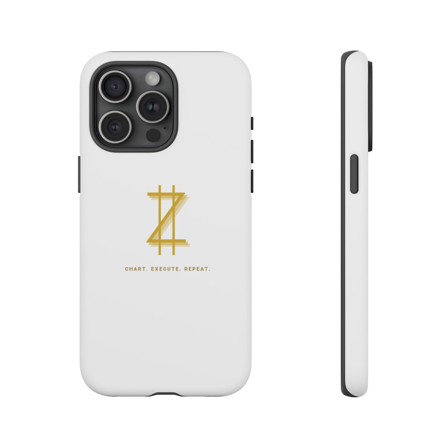 Phone case - White & Gold