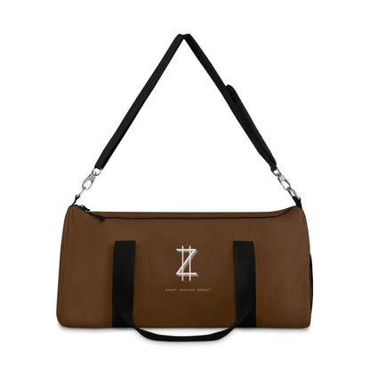 Duffel bag - Brown & White