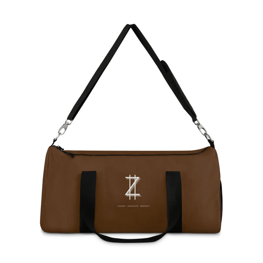 Duffel bag - Brown & White